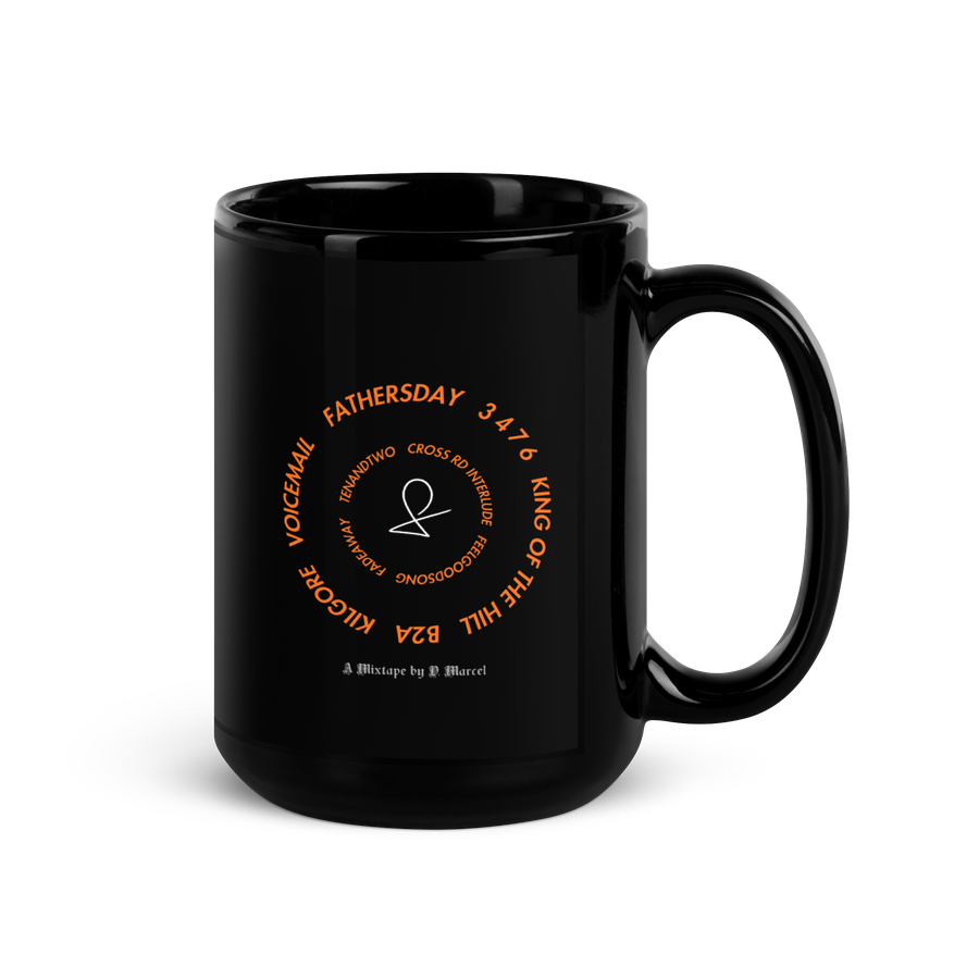 FRE3BRD Black Glossy Mug